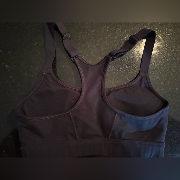 Under Armour Women's Dark Blue Swim Top - Picture 2 of 2